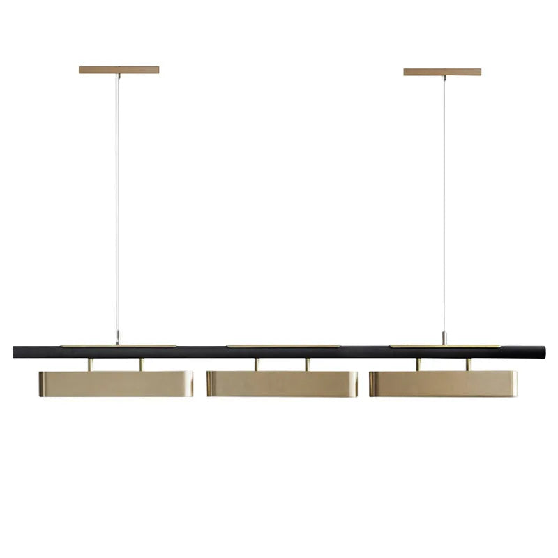 Modern Minimalist Strip LED Chandelier