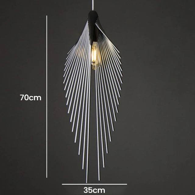 Retro Bird’s Wing LED Chandelier