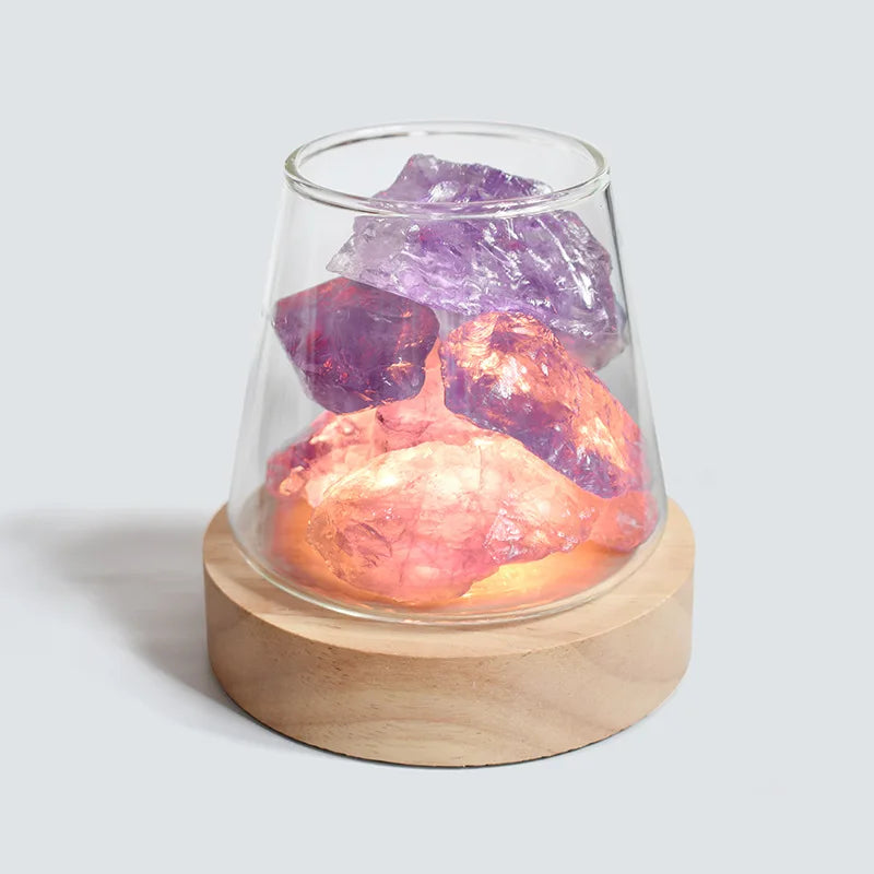 Himalayan Salt Lamp & Oil Diffuser