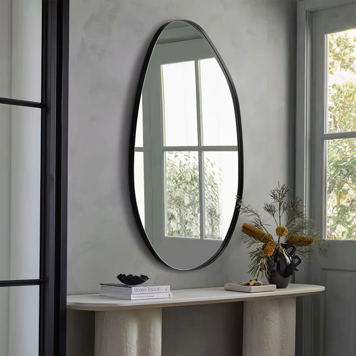 Modern Metal Wall Mirror