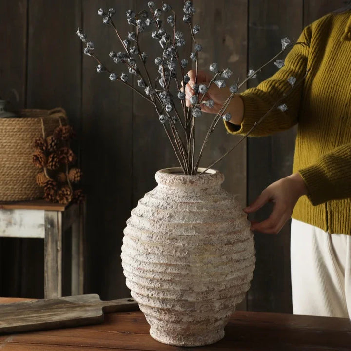 Retro Rough Pottery Vase