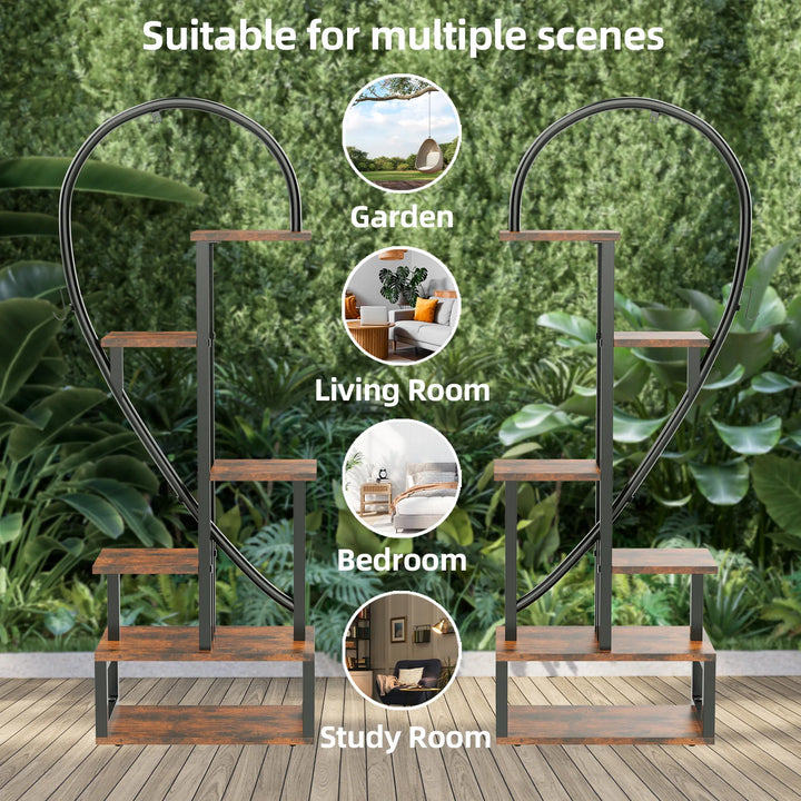 Heart Shape Plant Stand