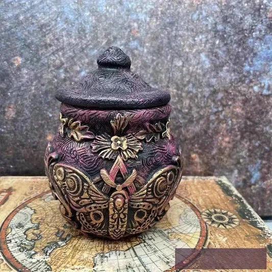 Vintage Witch Bottle Decor