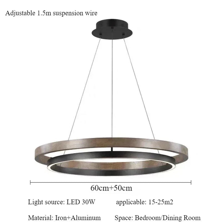 Round Nordic Chandelier