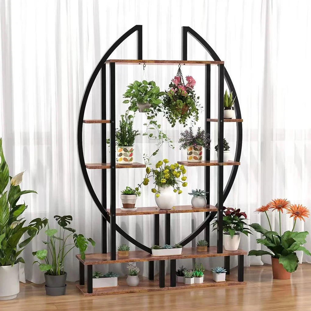 Crescent Plant Stand Set