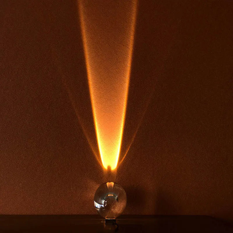 Italian Designer Crystal Table Lamp