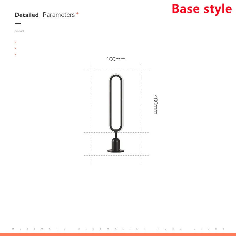 Minimalist LED Lawn Lamps