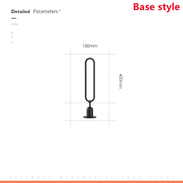 Minimalist LED Lawn Lamps