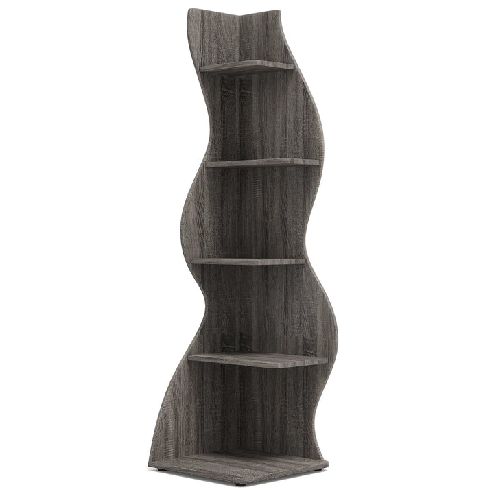 Modern 5-Tier Corner Shelf