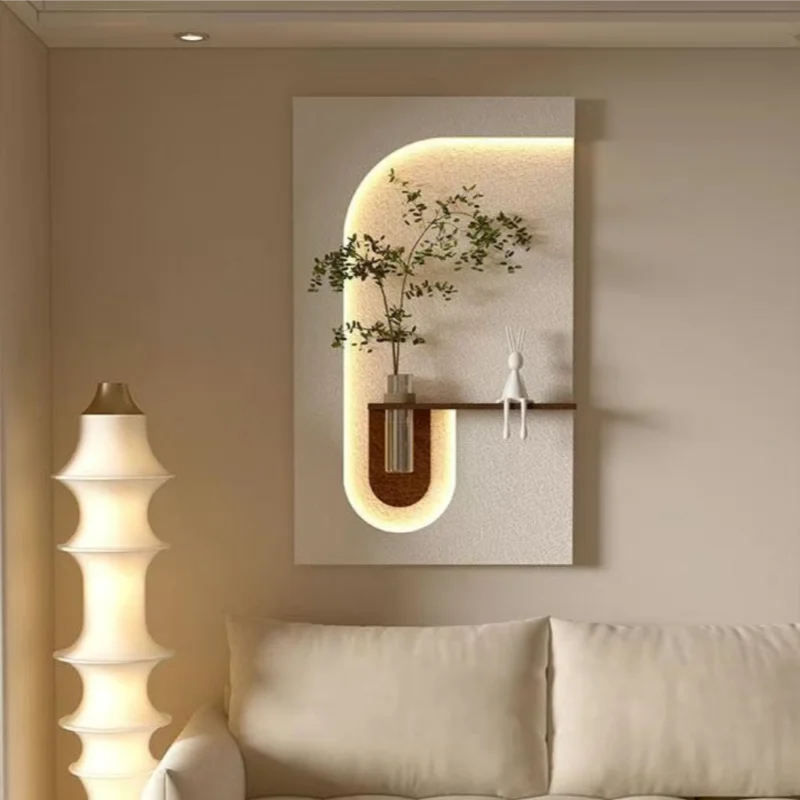 Green Plant LED Wall Lamp