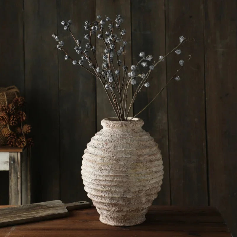 Retro Rough Pottery Vase