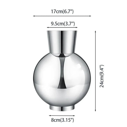 Nordic Stainless Steel Table Vase
