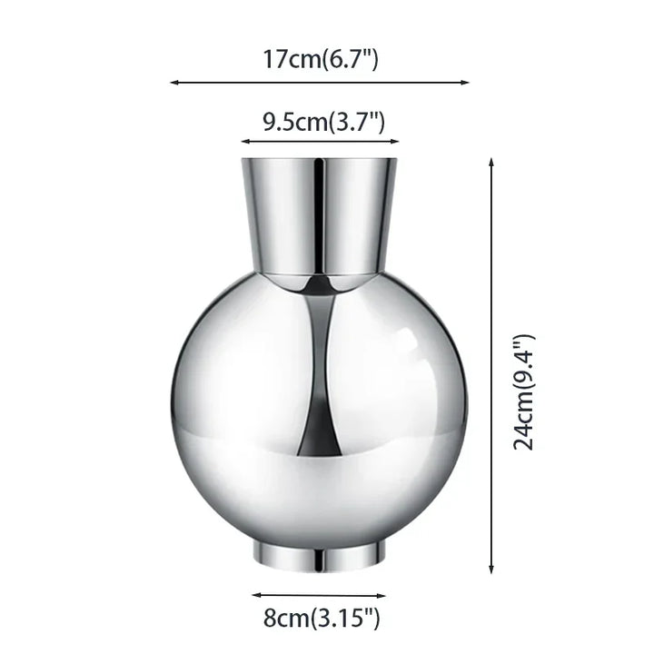 Nordic Stainless Steel Table Vase