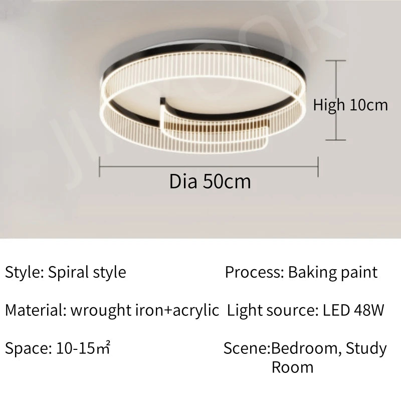 Modern Dimmable LED Ceiling Lamp