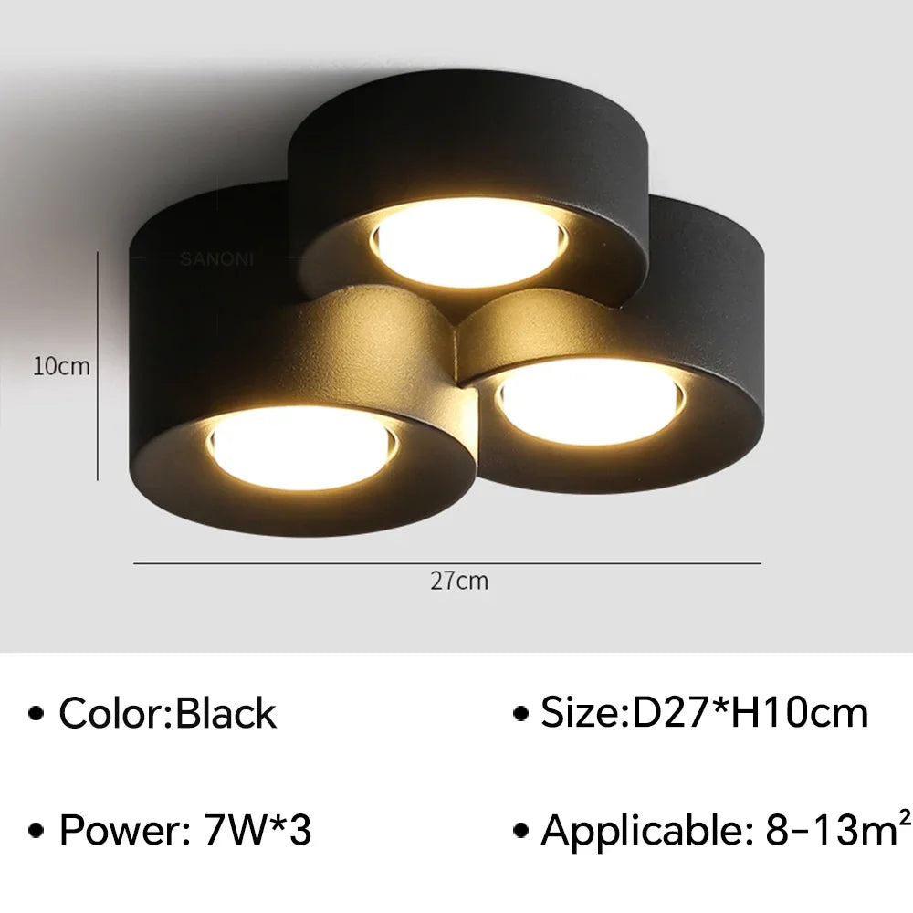 Cylinder Spotlight Chandelier