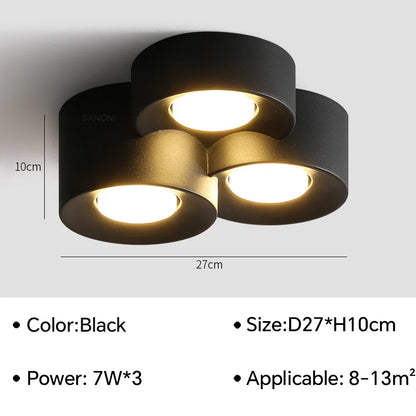 Cylinder Spotlight Chandelier