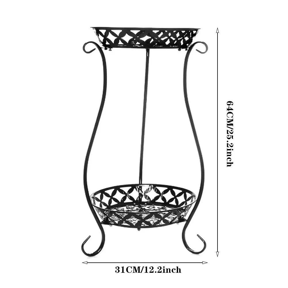 Retro Metal Plant Stand