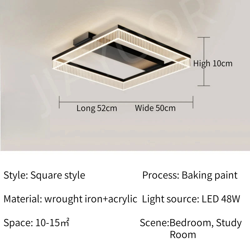 Modern Dimmable LED Ceiling Lamp