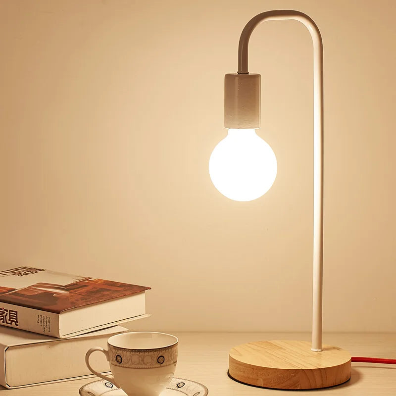 Black & White Loft Vintage Desk Lamp