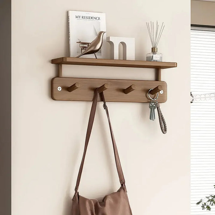 Bamboo Coat Rack