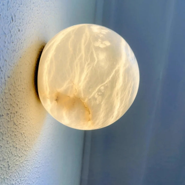 Modern Marble Wall Light