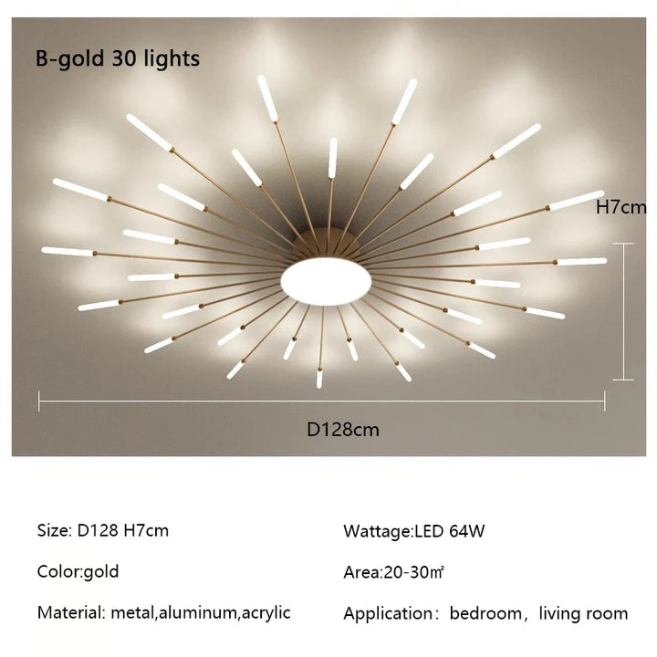 Modern Fireworks LED Light