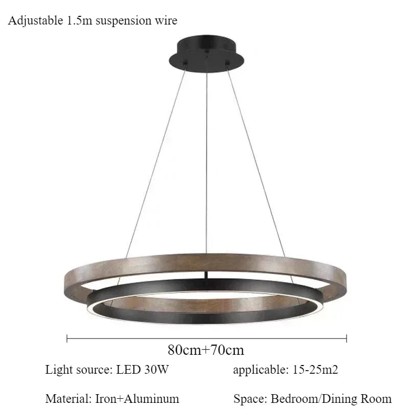 Round Nordic Chandelier