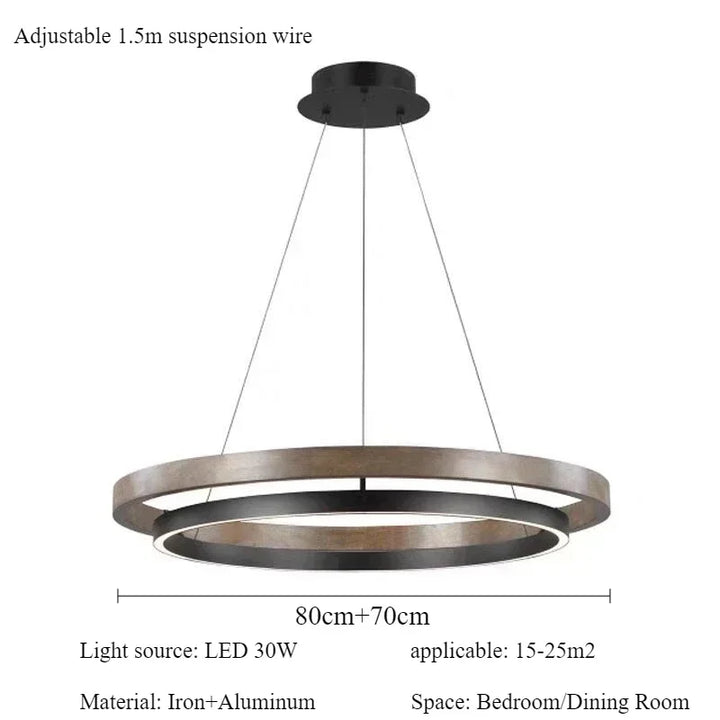 Round Nordic Chandelier