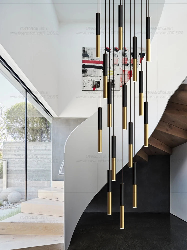 Modern Minimalist Long Pendant