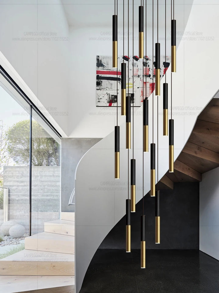 Modern Minimalist Long Pendant