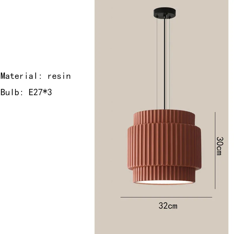 Modern Resin Pendant Chandelier