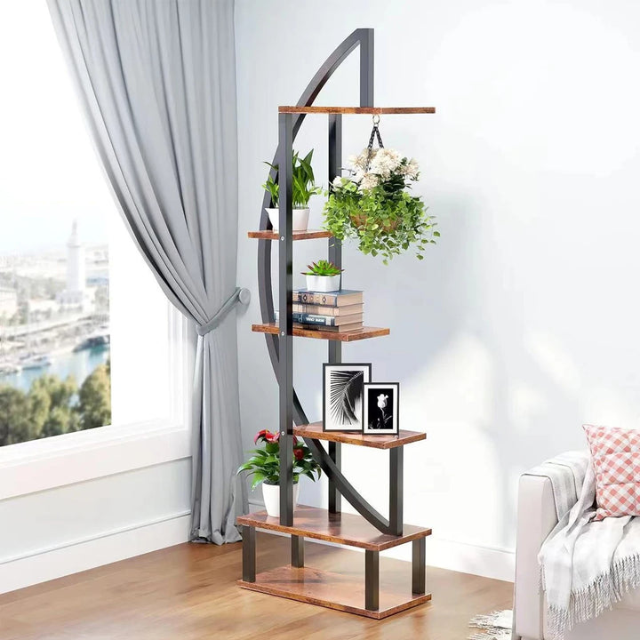 Crescent Plant Stand Set
