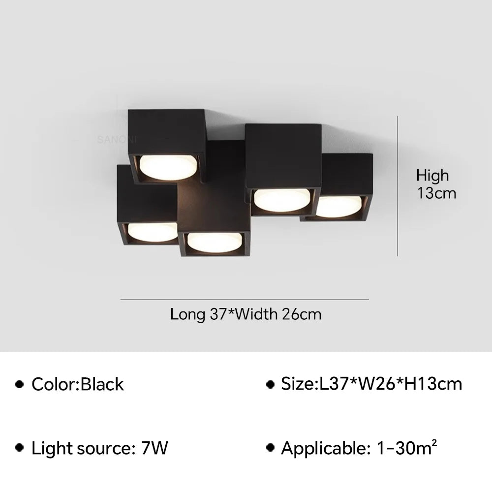 Cylinder Spotlight Chandelier