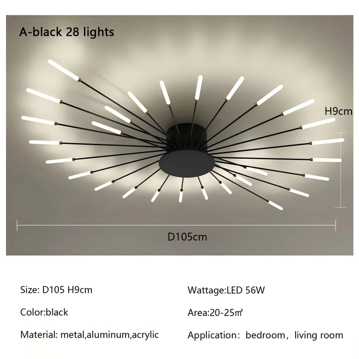 Modern Fireworks LED Light