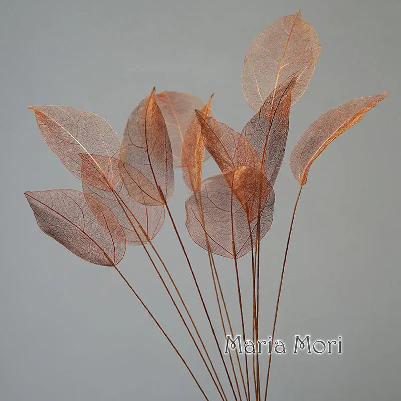 Lucent Leaf Vein Decoration Stems