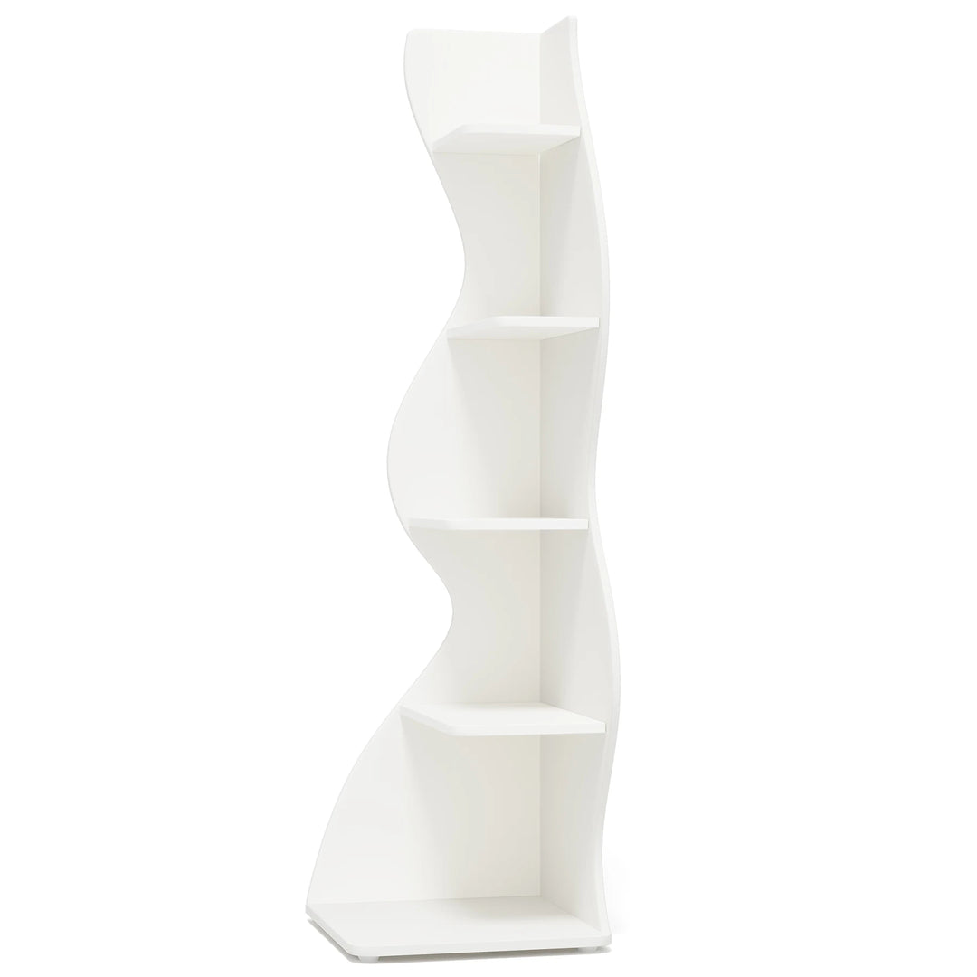Modern 5-Tier Corner Shelf