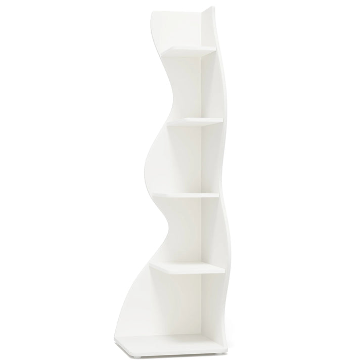 Modern 5-Tier Corner Shelf