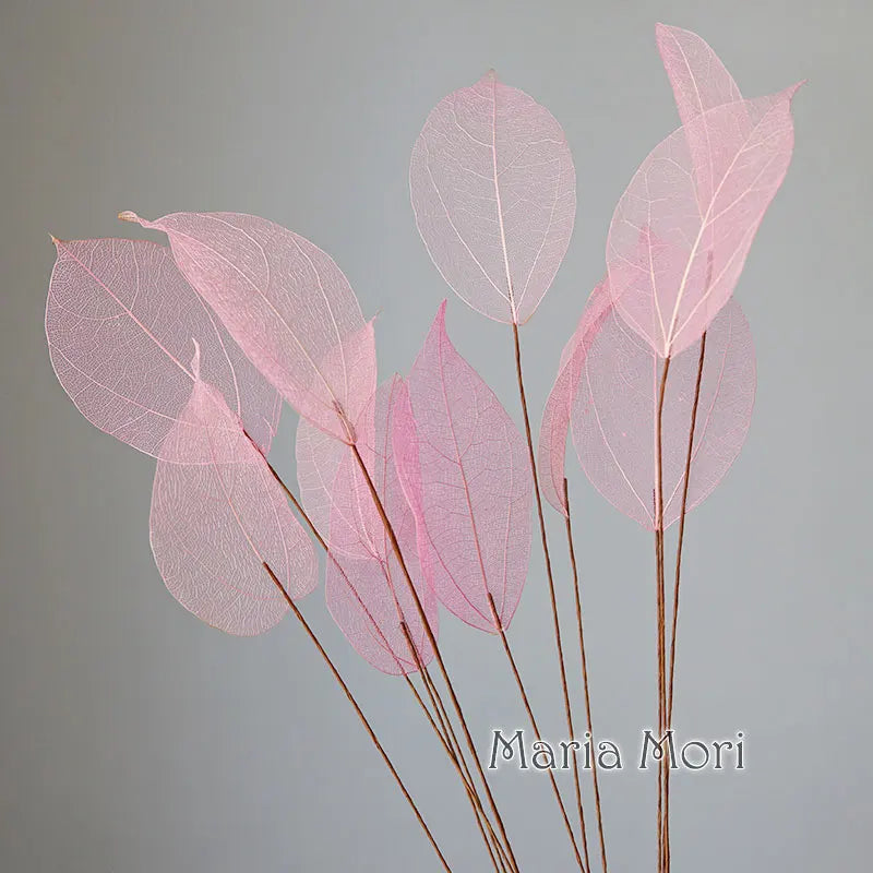 Lucent Leaf Vein Decoration Stems