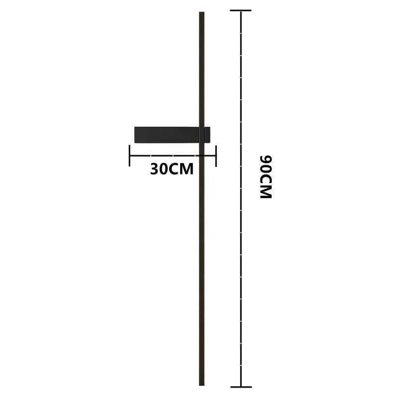 Sleek Waterproof LED Wall Lamp