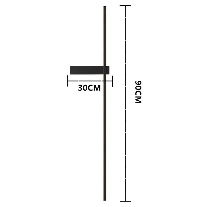 Sleek Waterproof LED Wall Lamp