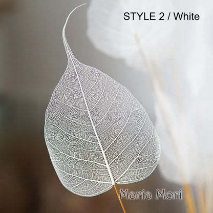 Lucent Leaf Vein Decoration Stems