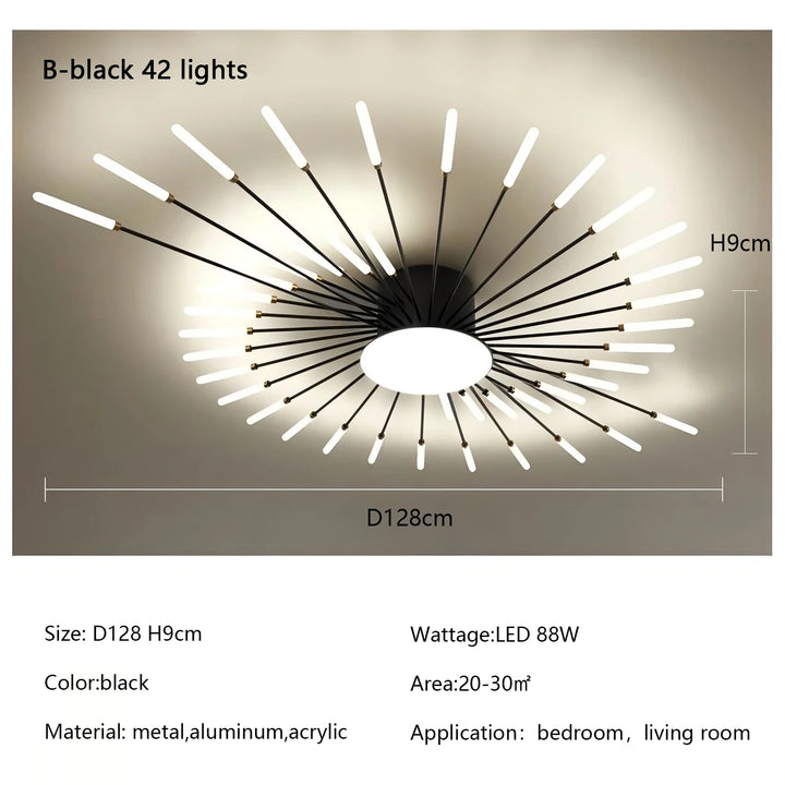 Modern Fireworks LED Light