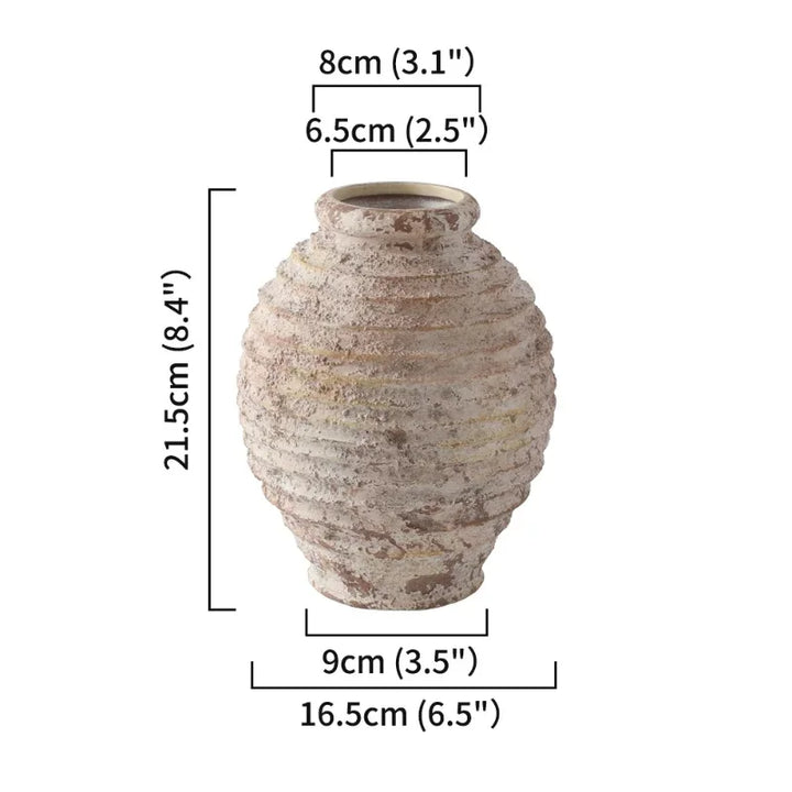 Retro Rough Pottery Vase
