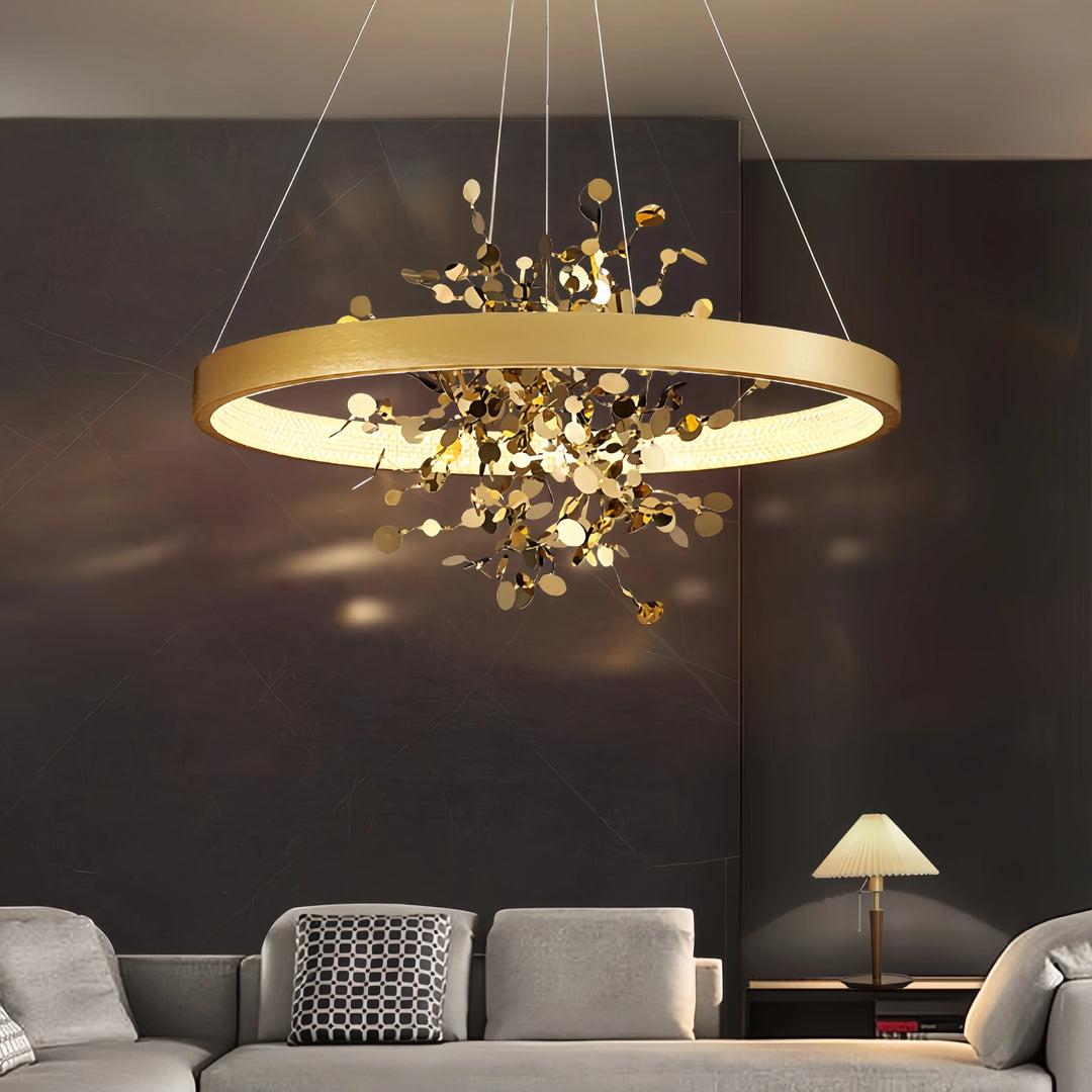 Modern Art Ring Pendant Light