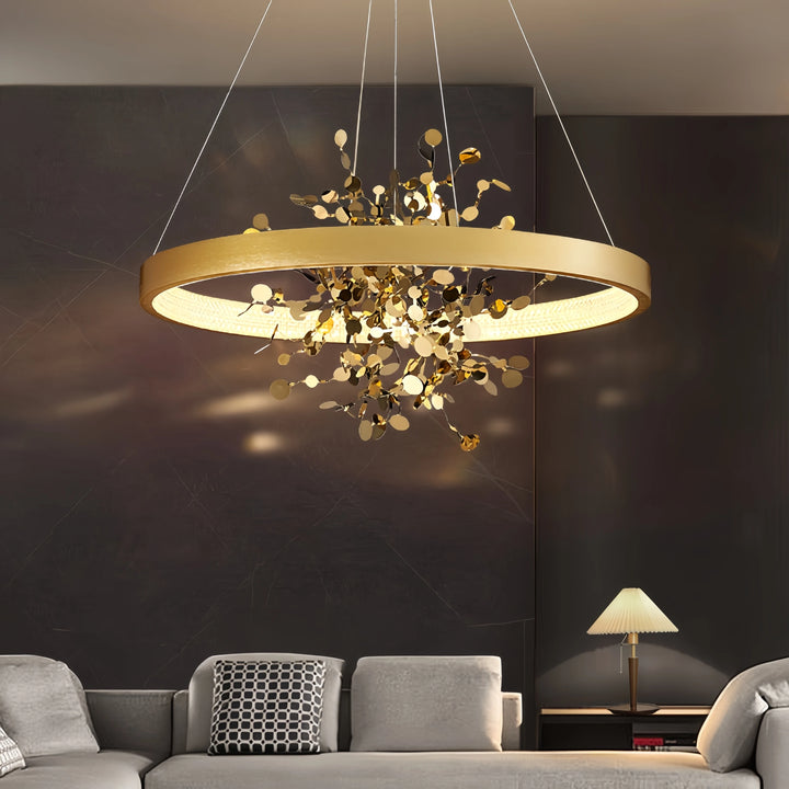 Modern Art Ring Pendant Light