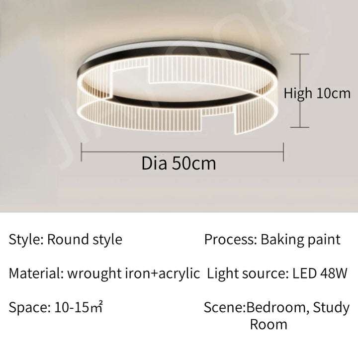 Modern Dimmable LED Ceiling Lamp