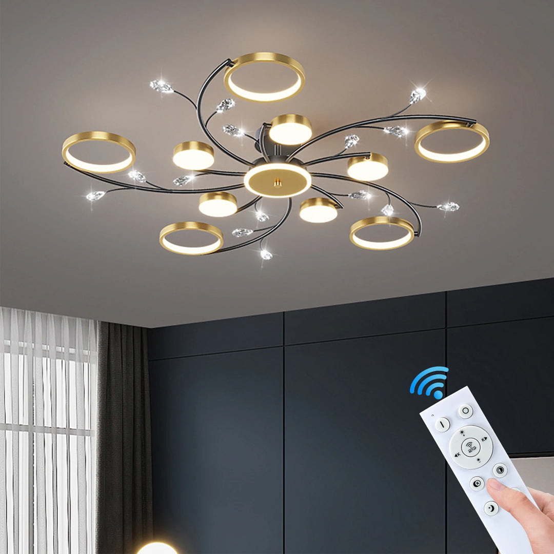 Expressive LED Ceiling Chandelier