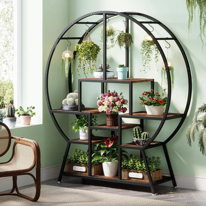 7-Tier Round Indoor Plant Stand