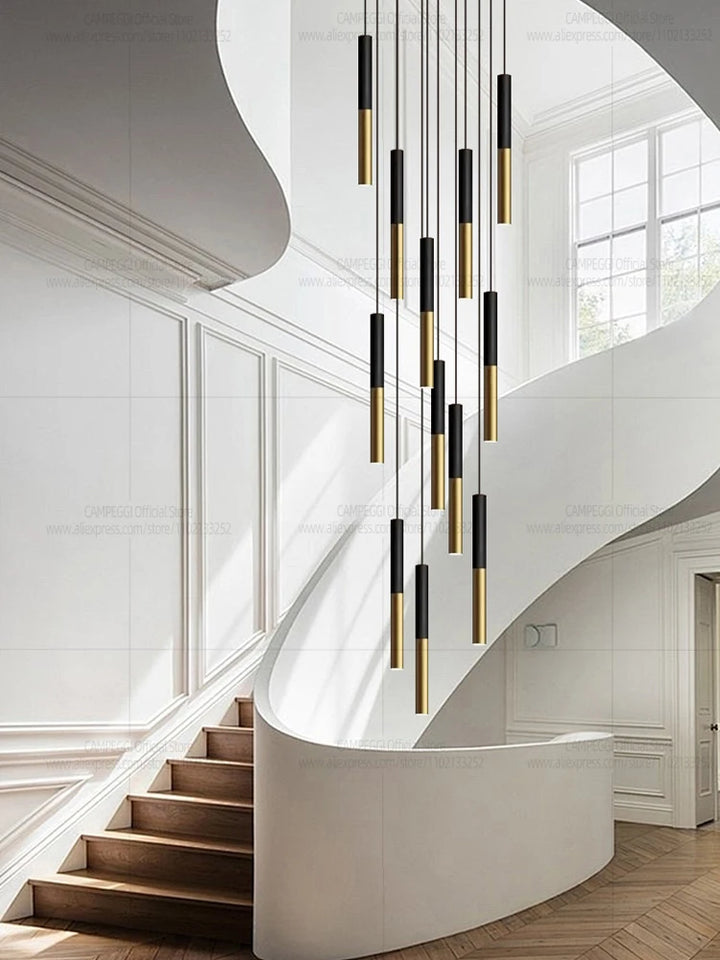 Modern Minimalist Long Pendant