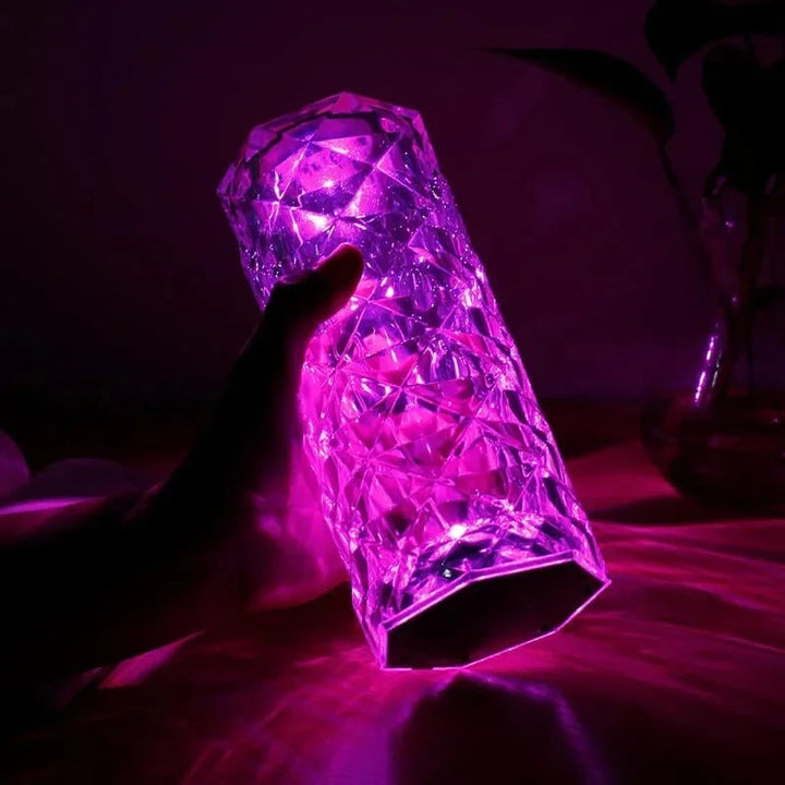 Rose Pattern Portable RGB Lamp